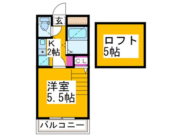 芸大ヒルズの物件間取画像